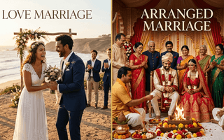 Love Marriage vs Arranged Marriage