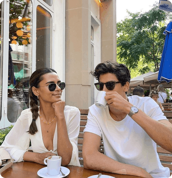 Verified real people on a safe and genuine date through a trusted dating app